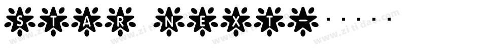Star Next字体转换